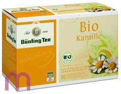 Bünting Tee Kamille 20 x 1,5g Teebeutel, Bio